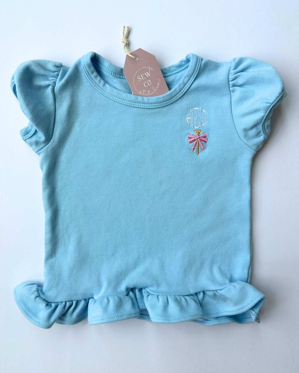 Girls Golf Shirt Set