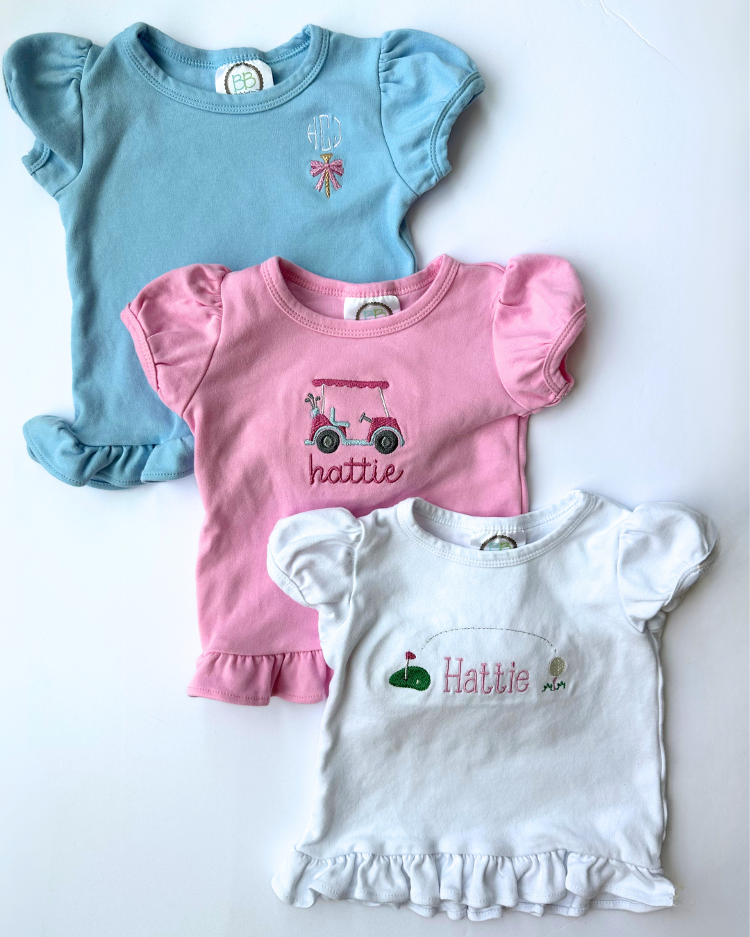 Girls Golf Shirt Set