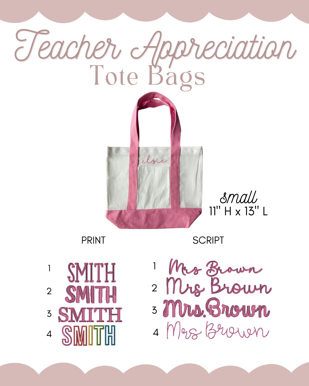 Teacher Appreciation Tote Bag