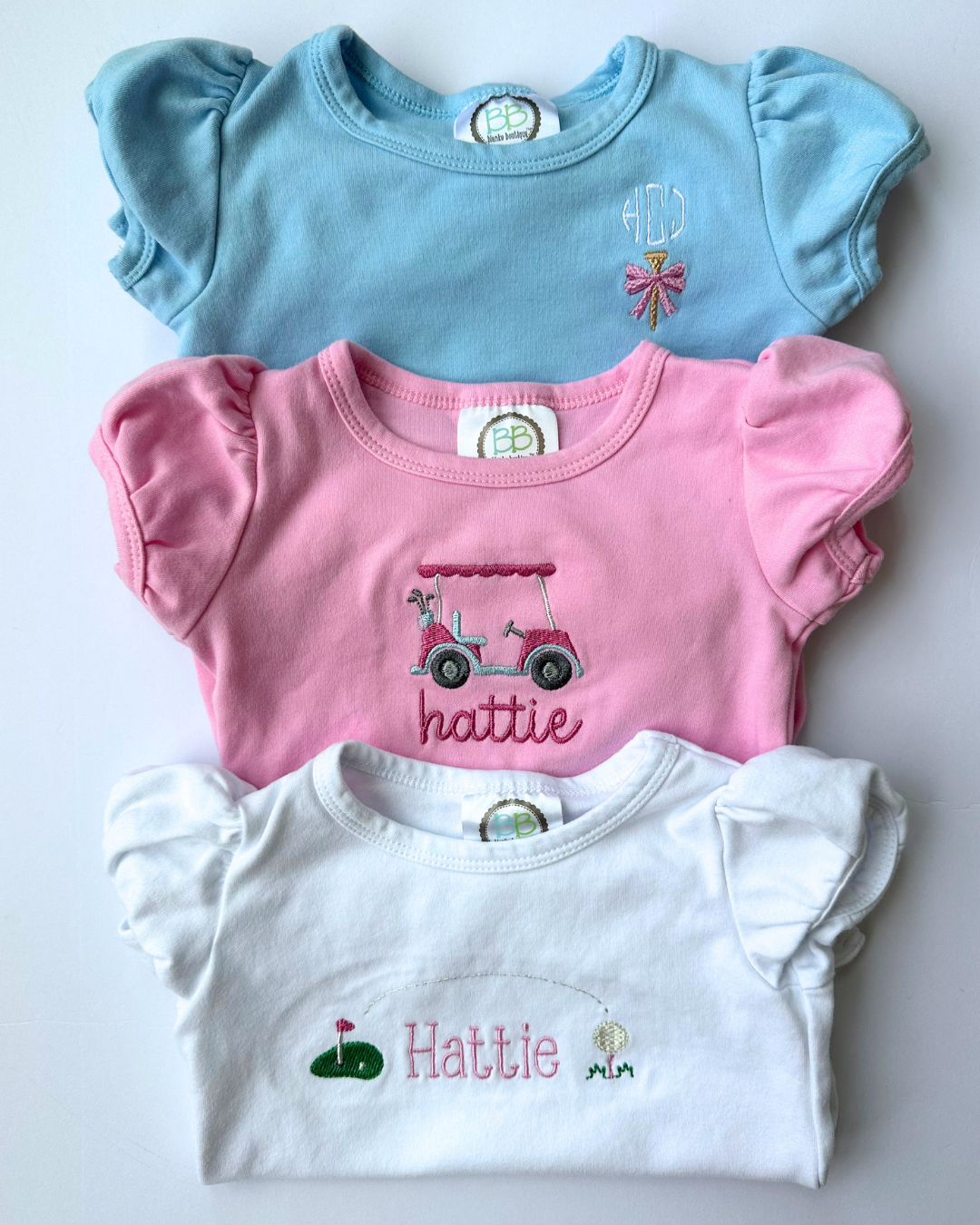 Girls Golf Shirt Set