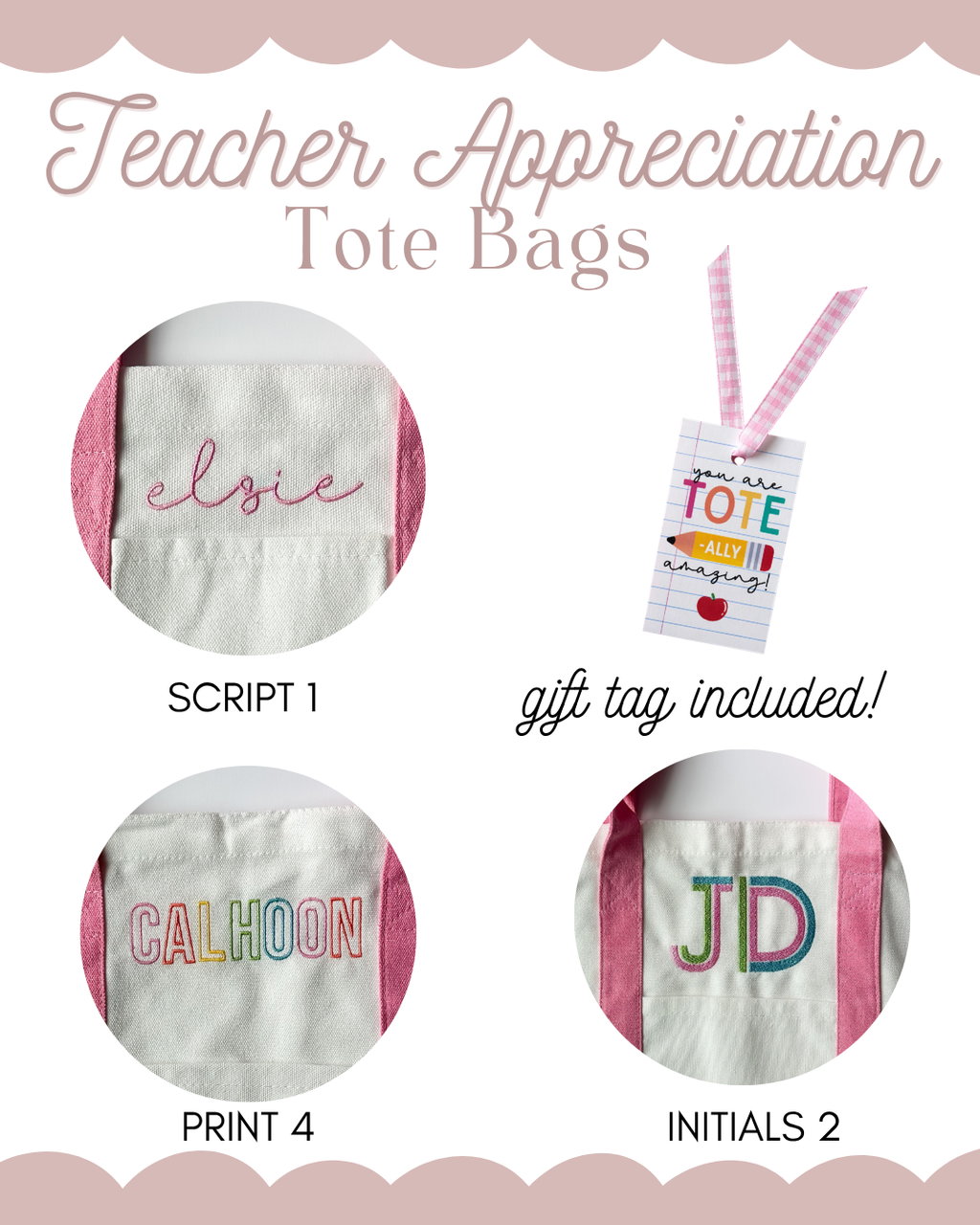 Teacher Appreciation Tote Bag