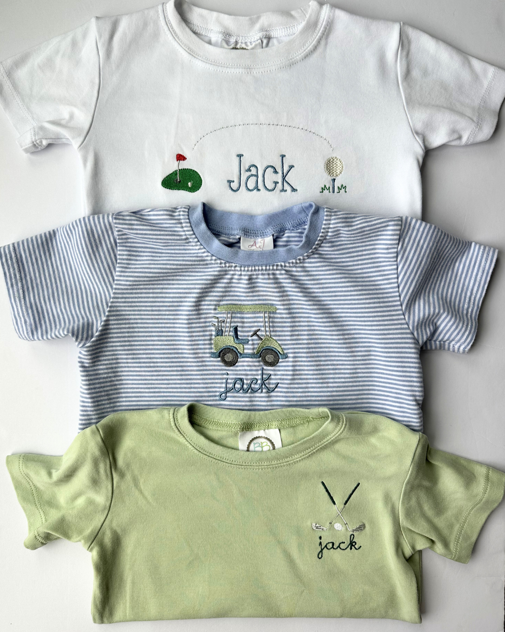 Boys Golf Shirt Set